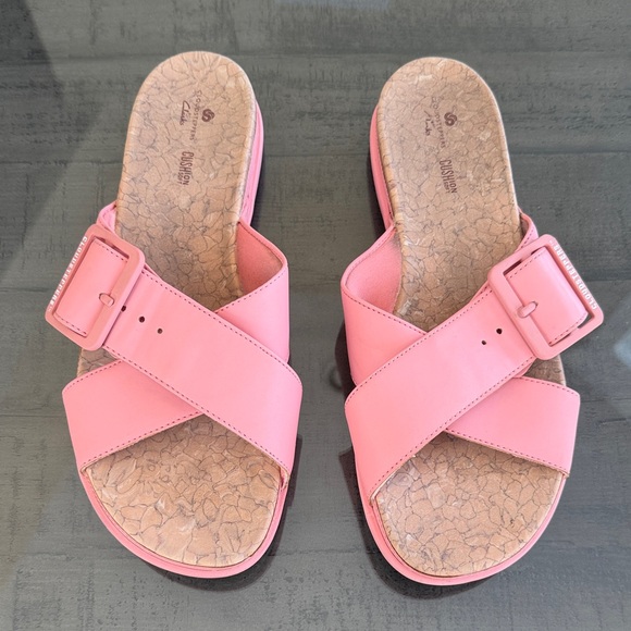 Clarks Cloudsteppers Coral Women's Sandals Size 10. - Picture 2 of 9